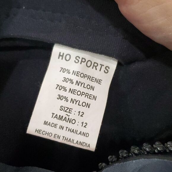 HO Sports X-Factor Kids Black and Grey, Short Sleeve, Zipper-Back, Shorty Spring - Picture 6 of 7